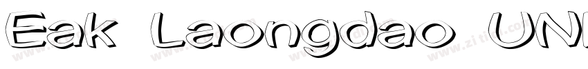 Eak Laongdao UNI字体转换